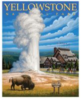 Boardwalk Yellowstone - puzzle image