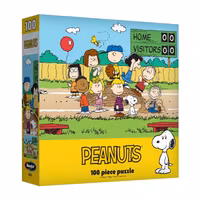 RoseArt Peanuts Baseball - puzzle image