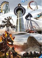 Ravensburger Heide Park 7 thrills - obrázek puzzlí