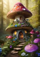 Alipson Underwood mushroom house - puzzle image
