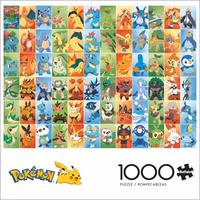 Buffalo Games Pokemon evolutions - puzzle image