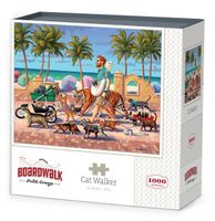 Boardwalk Cat Walker - puzzle image