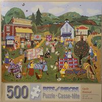 Bits and Pieces Quilt Festival - puzzle image