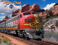 Ravensburger Santa Fe Super Chief - obrázek puzzlí