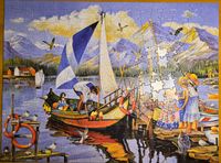 Bits and Pieces Bon Voyage - puzzle image