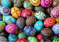 HuaDada Colored Eggs - obrázek puzzlí