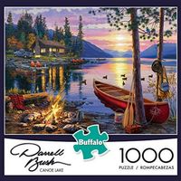 Buffalo Games Canoe lake - puzzle image