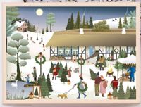 Vissevasse Christmas tree farm - obrázek puzzlí