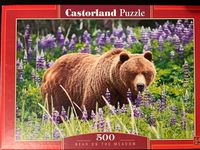 Castorland Bear on the meadow - puzzle image