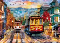 Masterpieces Travel Diary San Francisco Rise - puzzle image