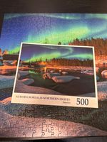 Tau Puzzles Aurora Borealis-northern lights - obrázek puzzlí