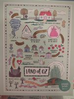 Pippi Post Map of Land of Oz - puzzle image