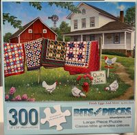Bits and Pieces Fresh Eggs and More - puzzle image