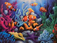 Masterpieces Here Come the Clowns - puzzle image