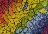 Eurographics Butterfly Rainbow - パズル画像