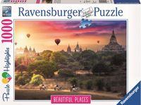 Ravensburger Hot Air Ballons over Myanmar - puzzle image