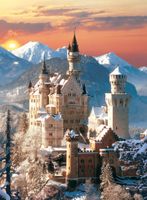 Clementoni Neuschwanstein - パズル画像