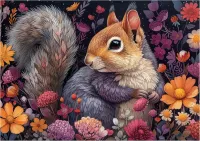 Wentworth Wooden Puzzles Forest Squirrel - obrázek puzzlí