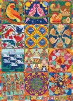 Cobble Hill Twelve Days of Christmas Quilt - Puzzlebild