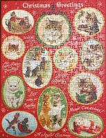 Cavallini & Co. Christmas Cats - obrázek puzzlí