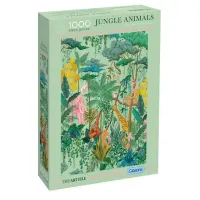Gibsons The Art File: Jungle Animals - obrázek puzzlí
