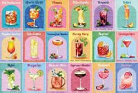 The House of Puzzles Colourful Cocktails - obrázek puzzlí