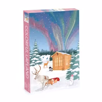 Olleo Colorful Lapland - puzzle image
