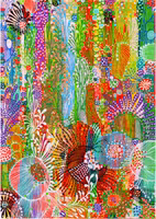 Enjoy Floral Curtain - obrázek puzzlí