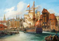 Castorland The Old Gdansk - image du puzzle