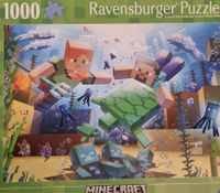 Ravensburger Minecraft mosaic - puzzle image