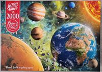 Cherry Pazzi Planet Earth in Galaxy Space - image du puzzle