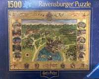 Ravensburger Hogwarts Map - puzzle image