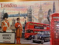 Corner Piece London Scenes - puzzle image