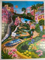 RoseArt Millie Illustrates - Lombard Street, San Francisco - puzzle image