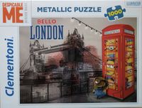 Clementoni Minions - Bello London - image du puzzle