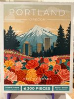 Portland Puzzle Company Portland City of Roses - puzzle image