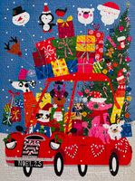 Werkshoppe Festive Fun Car - obrázek puzzlí