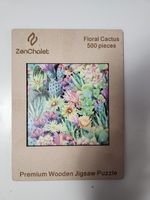 ZenChalet Floral Cactus - puzzle image
