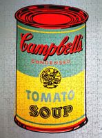 Galison Colored Campbell's Soup Can - puzzle image