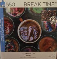 Playview Technicolor Lattes - puzzle image