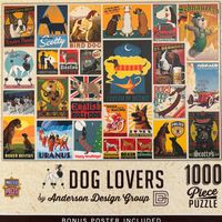 Masterpieces Dog Lovers - puzzle image