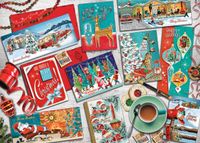 Cobble Hill Mid Mod Season's Greetings - Puzzlebild