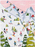 Pippi Post Snowy Slopes - puzzle image