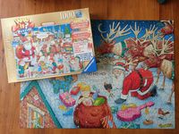 Ravensburger What if? No. 9 Santa & Rudolph - puzzle image