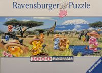 Ravensburger Gelini: Safari - image du puzzle