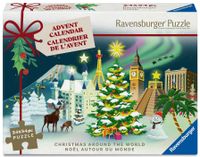 Ravensburger Christmas Around The World 2025 Advent calendar (full puzzle) - puzzle image
