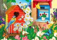 Enjoy Birdhouse Garden - obrázek puzzlí