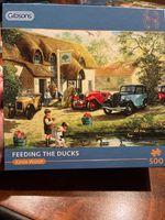 Gibsons Feeding the ducks - Puzzlebild