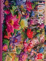 Jumbo Colourful Lillies - Puzzlebild