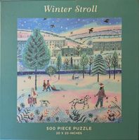Galison Winter Stroll - puzzle image